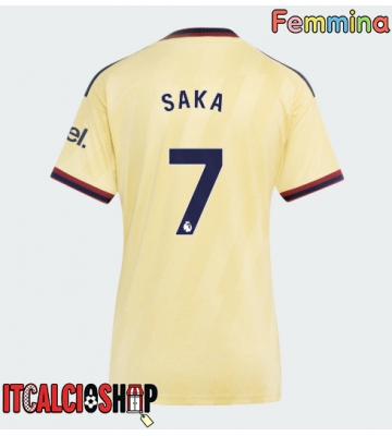 Arsenal Bukayo Saka #7 Terza Maglia Femmina 2026-27 Manica Corta